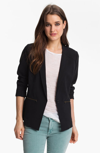 Trouve Zip Pocket Blazer