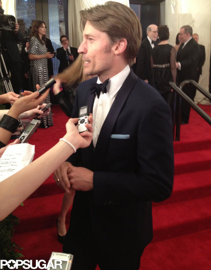 Game of Thrones star Nikolaj Coster-Waldau was a big get on the red carpet.
Game of Thrones star Nikolaj Coster-Waldau was a big get on the red carpet.