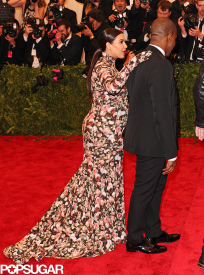 Kim Kardashian and Kanye West at the Met Gala 2013.
Kim Kardashian and Kanye West at the Met Gala 2013.