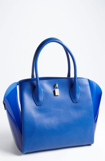 Even the most professional of satchels isn't exempt from a shade makeover. A brightened-up structured shape, like this Furla option ($398), is our pick for those who need to keep their 9-to-5 look sophisticated.
Even the most professional of satchels isn't exempt from a shade makeover. A brightened-up structured shape, like this Furla option ($398), is our pick for those who need to keep their 9-to-5 look sophisticated.