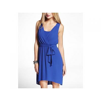 blue graduation dress