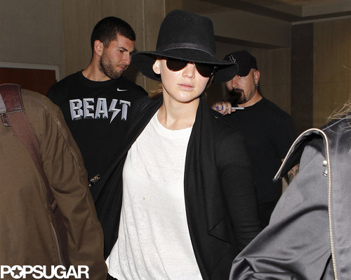 Jennifer Lawrence Cools Down From a Memorable Met Gala Jennifer Lawrence Cools Down From a Memorable Met Gala
