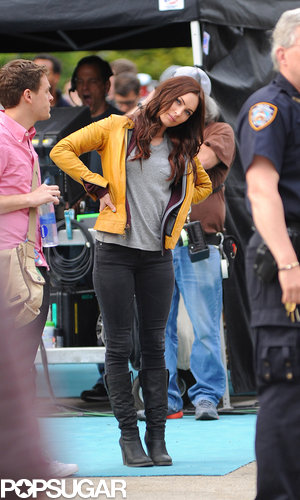 Megan Fox Jumps Into Action For Teenage Mutant Ninja Turtles Megan Fox Jumps Into Action For Teenage Mutant Ninja Turtles