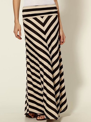 Hive & Honey Foldover Knit Maxi Skirt