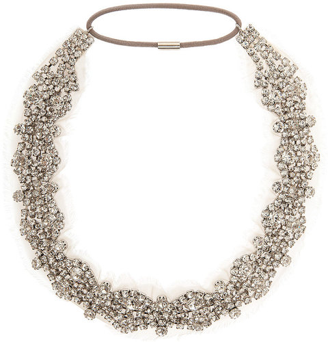 JENNIFER BEHR Crystal Chiffon Headband