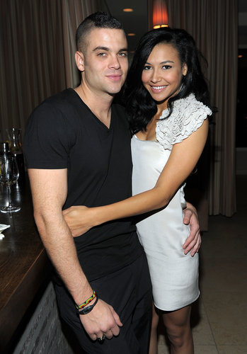 Mark Salling and Naya Rivera Mark Salling and Naya Rivera