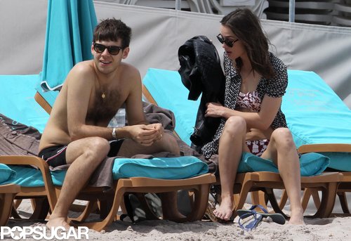Keira Knightley and James Righton relaxed in the sun.
Keira Knightley and James Righton relaxed in the sun.