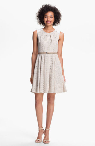 Vince Camuto Lace Fit & Flare Dress