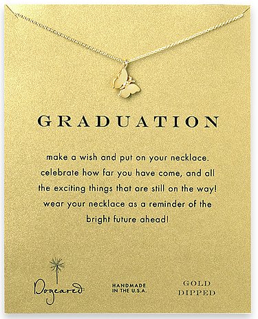 Graduation Butterfly Necklace