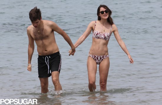 Keira Knightley and James Righton held hands on their honeymoon.
Keira Knightley and James Righton held hands on their honeymoon.