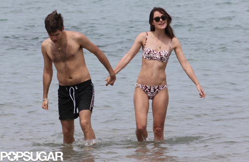 Keira Knightley and James Righton held hands on their honeymoon.
Keira Knightley and James Righton held hands on their honeymoon.