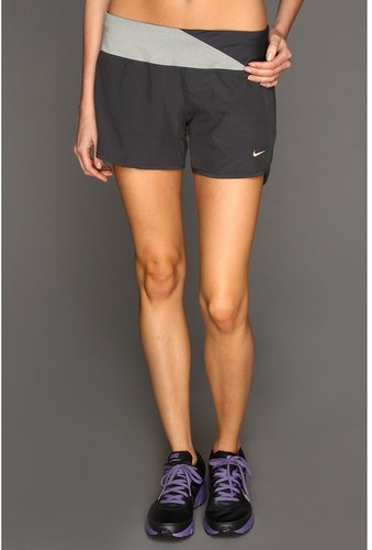 Nike - Four-Inch SW Nike Rival Short (Anthracite/Dark Grey Heather/Anthracite/Metallic Red Bronze) - Apparel