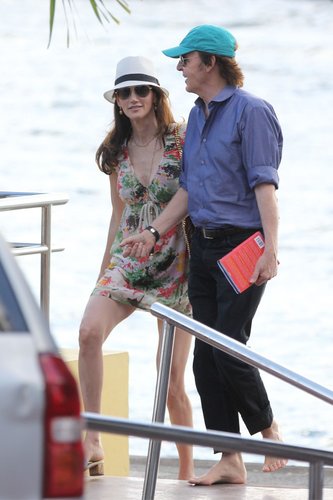 Paul McCartney and Nancy Shevell vacationed on a yacht in St. Barts in December 2012.
Paul McCartney and Nancy Shevell vacationed on a yacht in St. Barts in December 2012.
