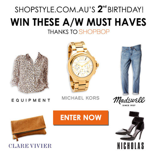 Win 1 of 2 $1000 Shopbop Vouchers with Shopstyle Australia