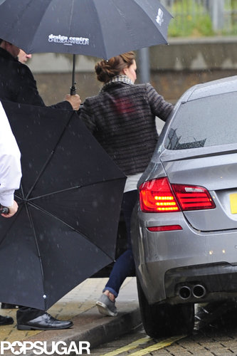 Kate Middleton Keeps It Comfortable in Sneakers During a Rainy Shopping Trip Kate Middleton Keeps It Comfortable in Sneakers During a Rainy Shopping Trip