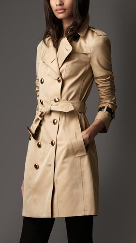 No one will ever regret having an iconic Burberry trench ($1,895) in her coat closet. Expect to see it out and about for the next few decades.
No one will ever regret having an iconic Burberry trench ($1,895) in her coat closet. Expect to see it out and about for the next few decades.