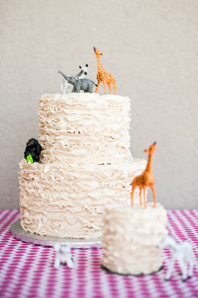 A Shabby-Chic Safari Cake A Shabby-Chic Safari Cake