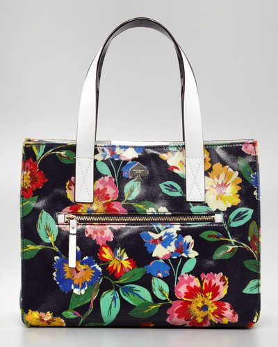 Kate Spade New York Flicker Fabric Grayce Tote