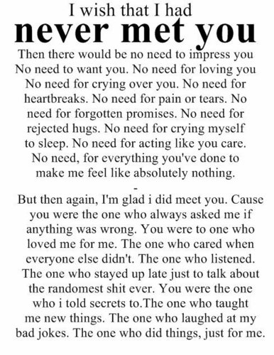 sometimes.