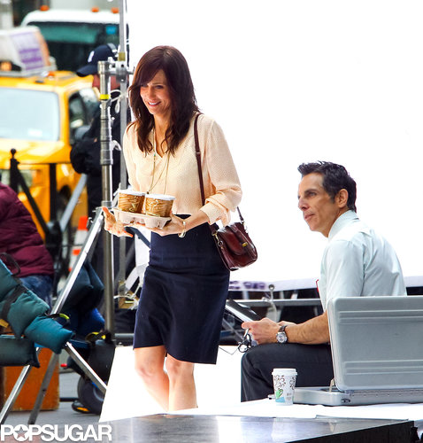A Special Love Interest Sneaks Onto Ben Stiller's Set A Special Love Interest Sneaks Onto Ben Stiller's Set