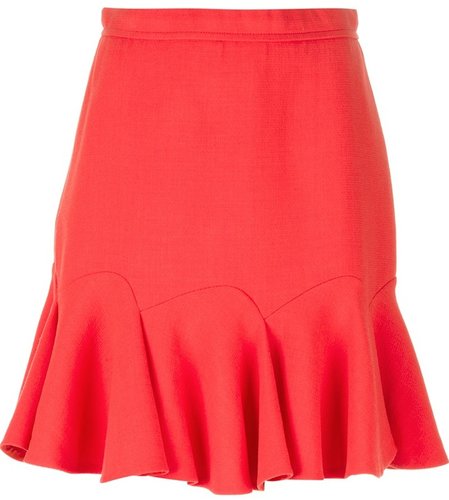 Carven ruffled skirt