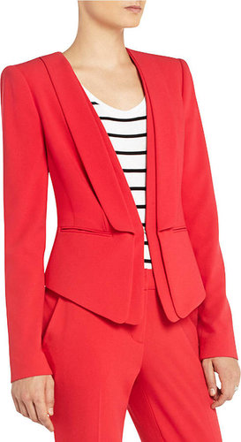 BCBGMAXAZRIA Alex Layered-Lapel Jacket