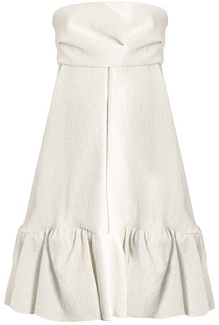 Chloé Quilted flower jacquard dress