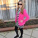 Moto and Hot Pink