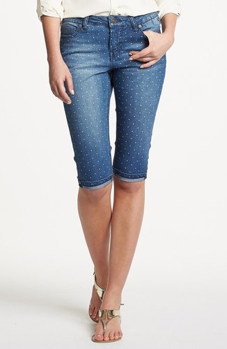 Liverpool Jeans Company 'Julia' Short Stretch Capri Jeans