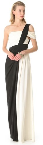 Vionnet One Shoulder Gown