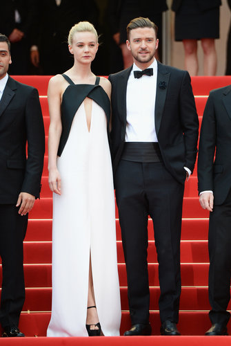 Carey Mulligan went with a chic black-and-white Vionnet gown for the Inside Llewyn Davis premiere, which showed off just the right amount of skin via a cutout on the bodice and a subtle front slit. Her dapper costar Justin Timberlake provided a matching black-and-white foil on the red carpet.
Carey Mulligan went with a chic black-and-white Vionnet gown for the Inside Llewyn Davis premiere, which showed off just the right amount of skin via a cutout on the bodice and a subtle front slit. Her dapper costar Justin Timberlake provided a matching black-and-white foil on the red carpet.