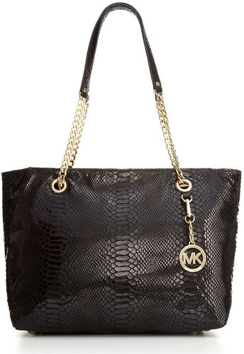 MICHAEL Michael Kors Handbag, Jet Set Large Chain East West Tote