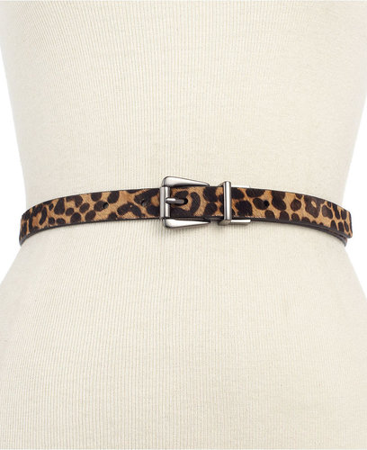 Nine West Belt, Haircalf Skinny Reversible