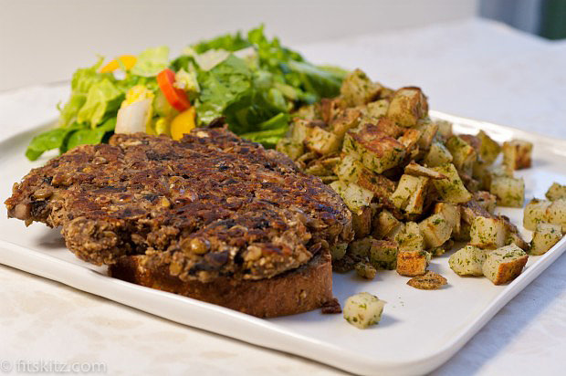 Lentil Mushroom Burgers Lentil Mushroom Burgers
