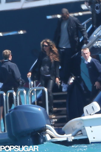 Beyoncé and Jay-Z Hop On a Yacht in the South of France Beyoncé and Jay-Z Hop On a Yacht in the South of France
