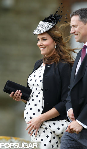 Kate Middleton Gets Swept Away at a Friend's Windy Wedding Kate Middleton Gets Swept Away at a Friend's Windy Wedding