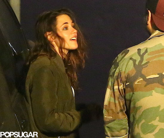 Kristen Stewart hit up a restaurant in LA last night.
Kristen Stewart hit up a restaurant in LA last night.