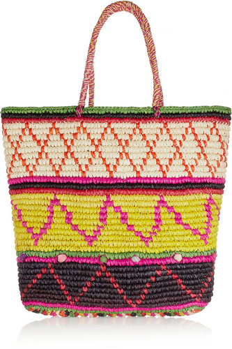 Sensi Studio Woven toquilla straw tote