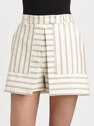 Theory Caslyn Open-Front Skort