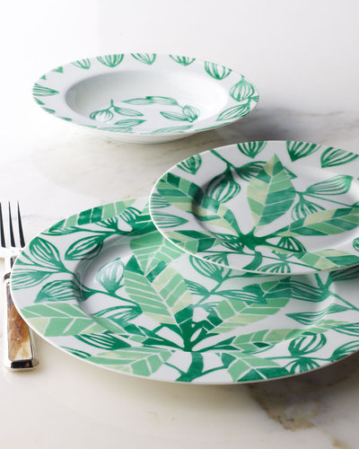 Lulu DK 12-Piece "Leaf" Dinnerware Service
