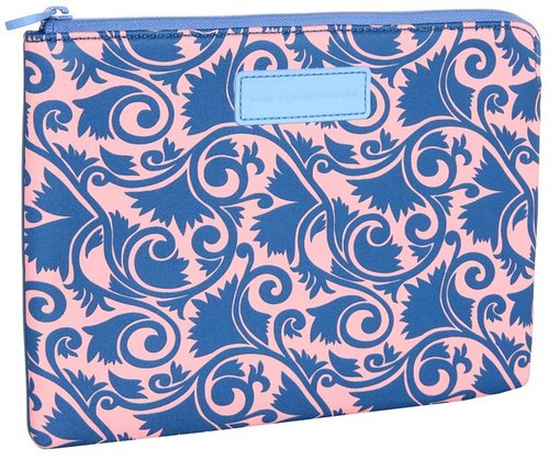 Marc by Marc Jacobs - Tootsie Flower Neoprene Tablet Zip Case (Apricot Rose Multi) - Bags and Luggage