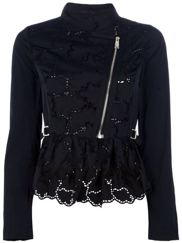 Pinko embroidered peplum jacket