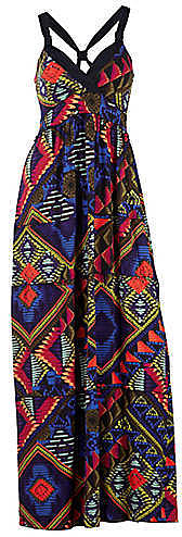 Heine Aztec Print Maxi Dress