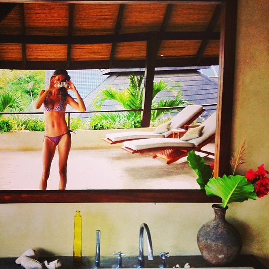 Gisele Bündchen put her bikini body on display in May 2013 when she snapped a picture on a porch.
Source: Instagram user giseleofficial
Gisele Bündchen put her bikini body on display in May 2013 when she snapped a picture on a porch.
Source: Instagram user giseleofficial
