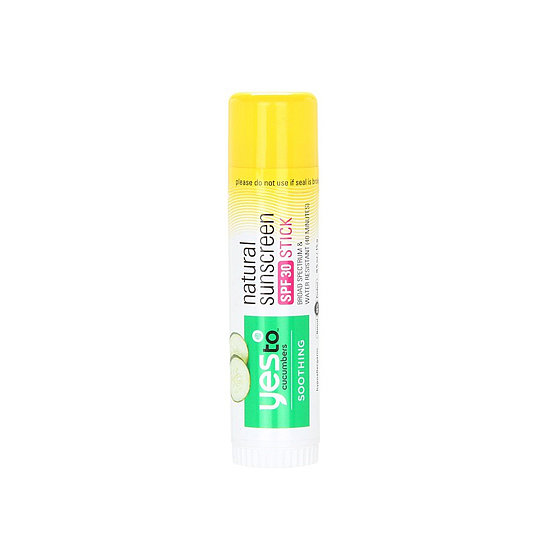 Perfect for stashing in your purse, Yes to Cucumbers Natural Sunscreen SPF 30 Stick ($9) is 96 percent natural and perfect for on-the-go touch-ups.
Perfect for stashing in your purse, Yes to Cucumbers Natural Sunscreen SPF 30 Stick ($9) is 96 percent natural and perfect for on-the-go touch-ups.