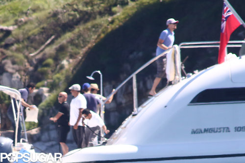 Leo Lounges Shirtless on a Yacht Surrounded By Ladies Leo Lounges Shirtless on a Yacht Surrounded By Ladies