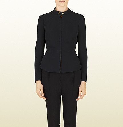 Black Peplum Jacket