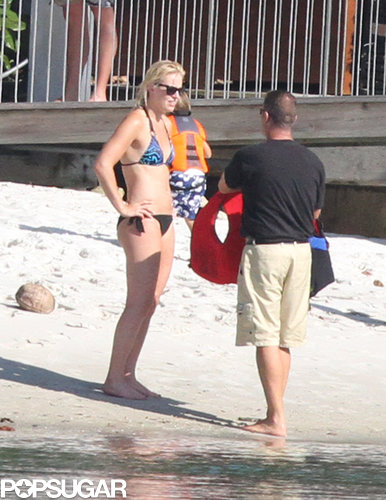 Lindsey Vonn wore a bikini to hit the water in Palm Beach with boyfriend Tiger Woods.
Lindsey Vonn wore a bikini to hit the water in Palm Beach with boyfriend Tiger Woods.
