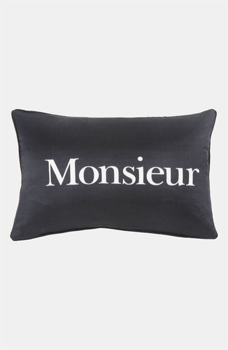Blissliving Home 'Monsieur' Reversible Pillow