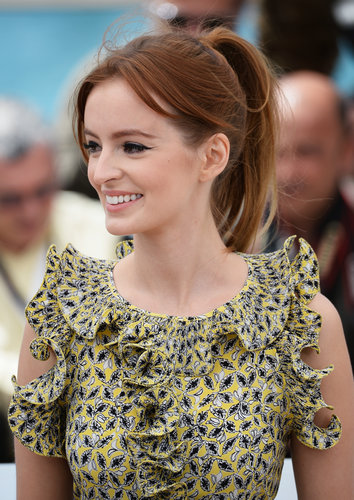 Ahna O'Reilly went for loose long bangs at the As I Lay Dying photocall in Cannes.
Ahna O'Reilly went for loose long bangs at the As I Lay Dying photocall in Cannes.